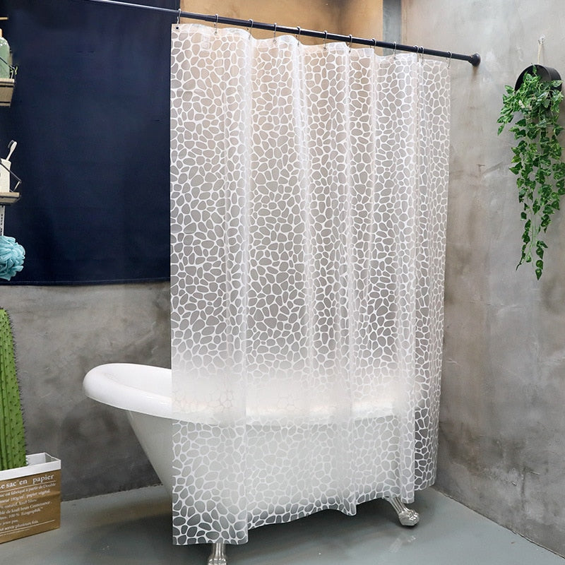 Thicken Shower Curtain With Hooks