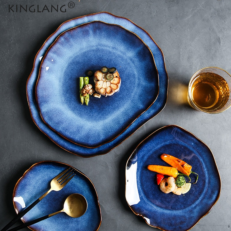 Ceramic Food Flat Plate