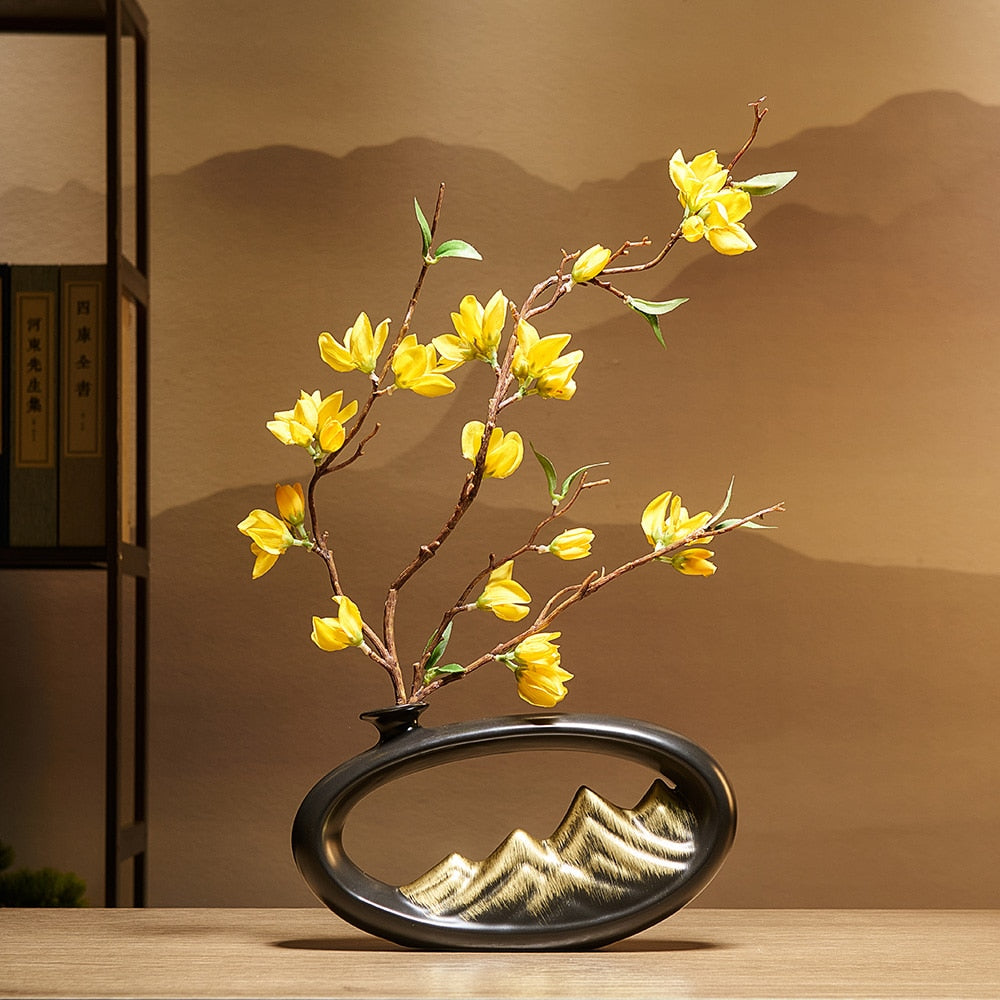 Creativity style wealth vase