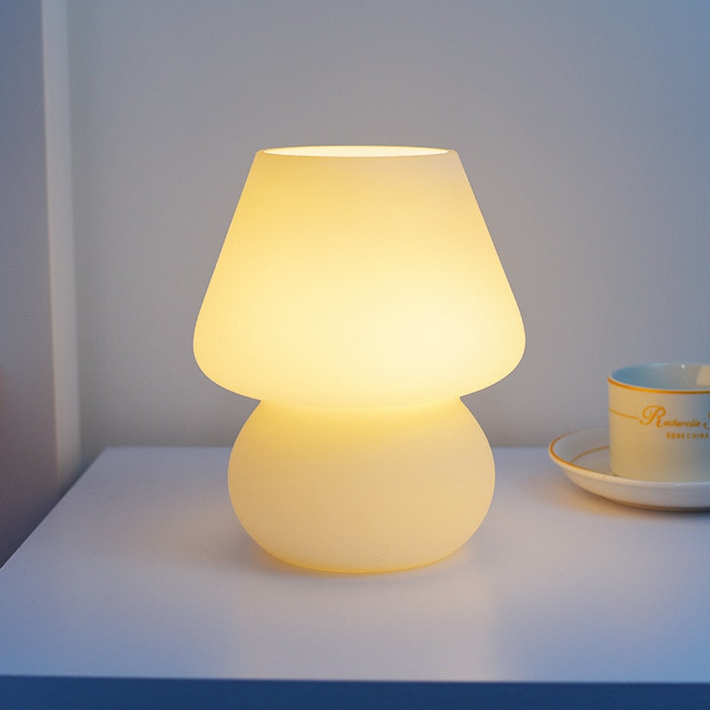 Glass LED Desk Lamp