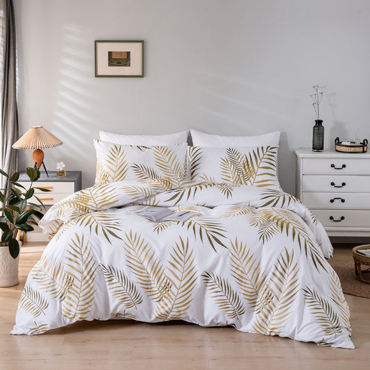 3pcs Bedding Set Single Double Duvet Cover Sets Full Size Mirco Fiber Printed Quilt Cover Set and Pillowcases Twin Queen King