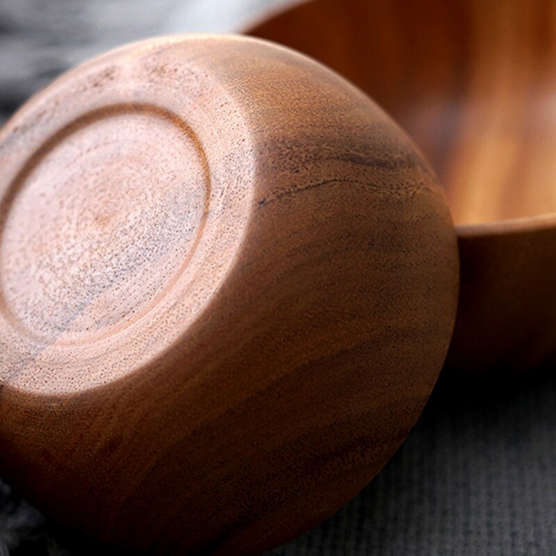 Natural Hand-Made Wooden Bowl Classic Large Bowl