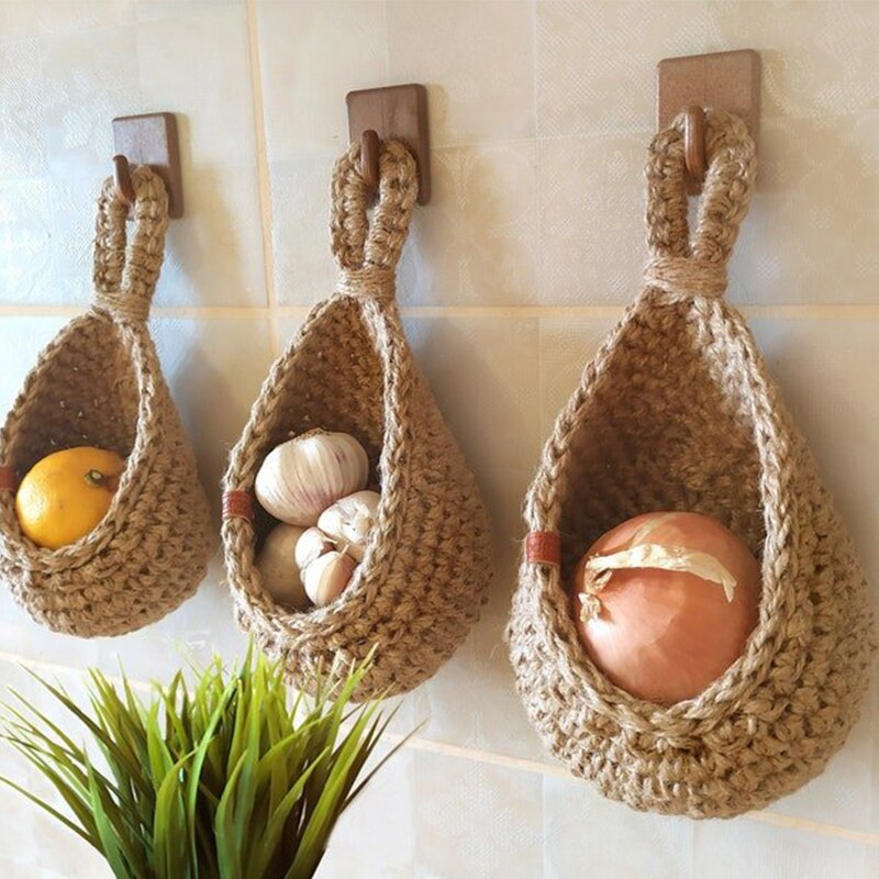 Wall Hanging Vegetable and Fruit Basket