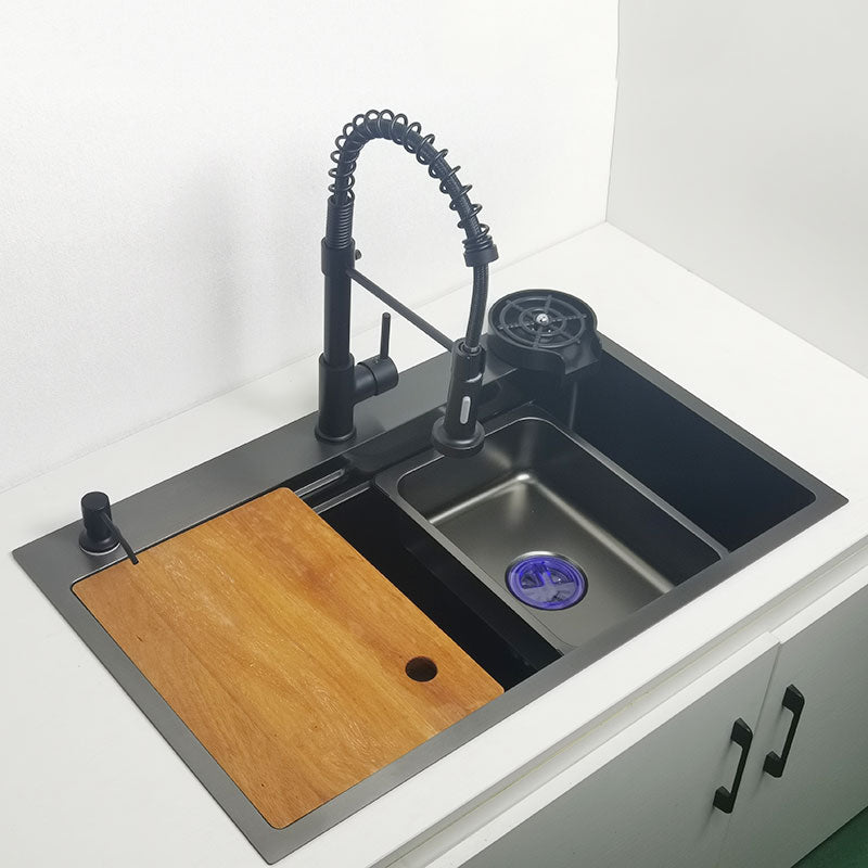 Matte Black Nano Kitchen Sink