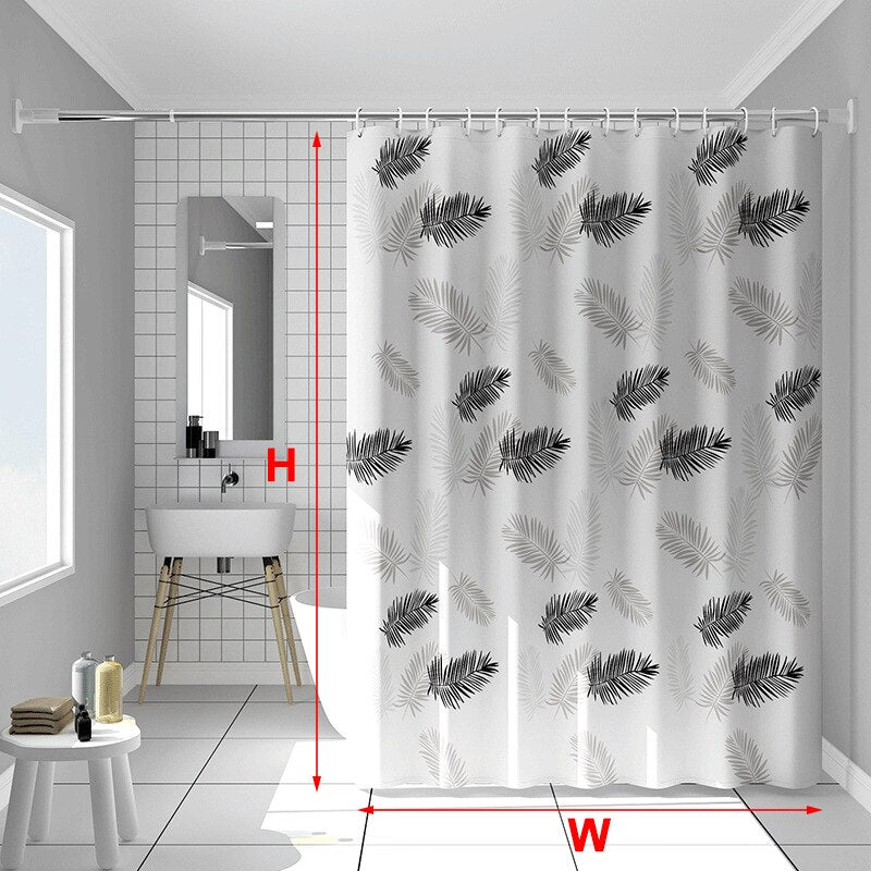 Waterproof Peva Shower Curtain